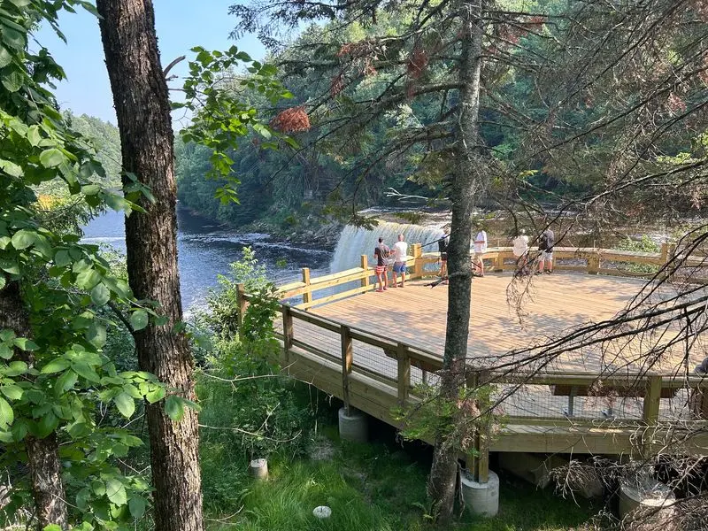A Private Falls View Rewards The Hike