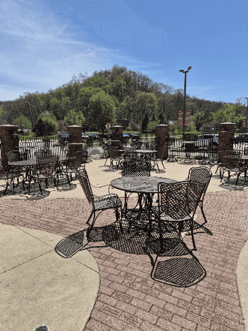 A Patio Pause in Wisconsin River Country