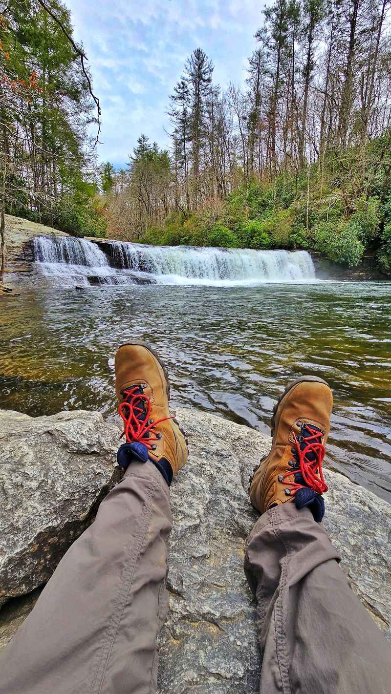 Take a Dip at Hooker Falls in DuPont State Recreational Forest