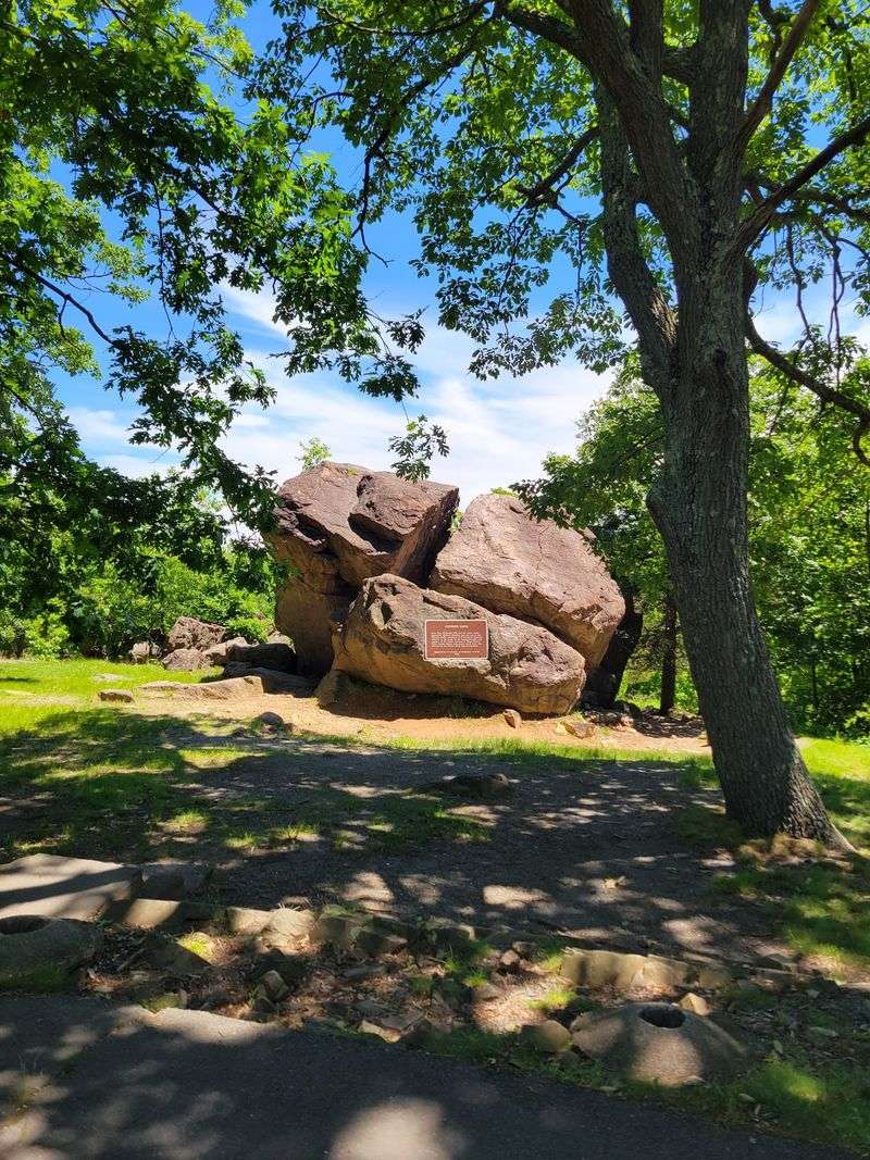 A History Stop Among the Rocks