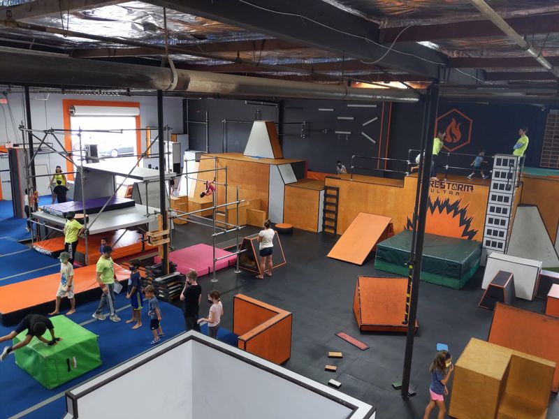Parkour Obstacles Make the Arena Feel Alive