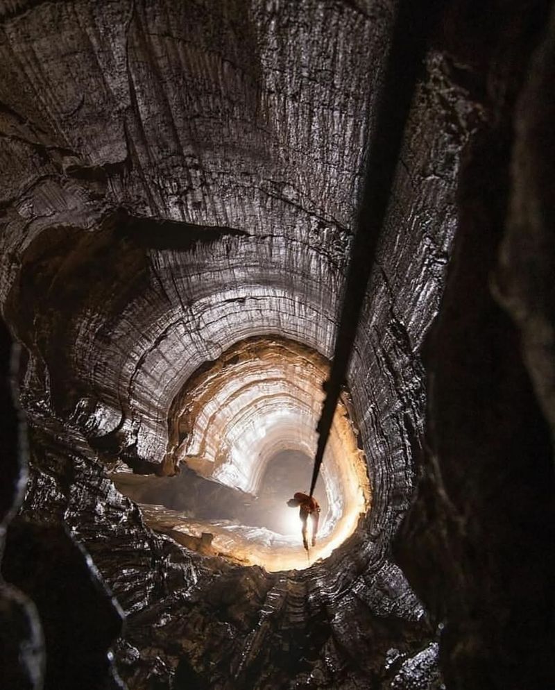 Vertical Caving Turns Adventure Into a Skill Test
