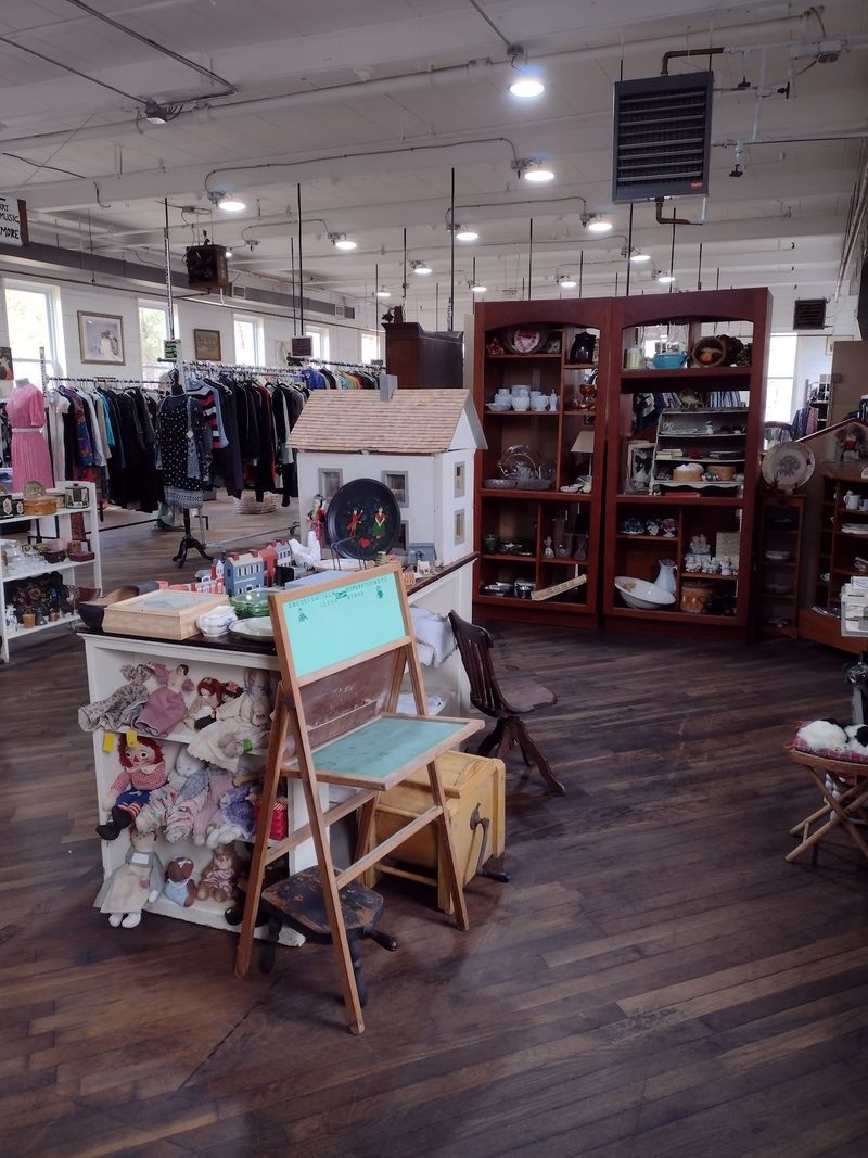 A Huge Thrift Store Inside a Historic Ivory Mill