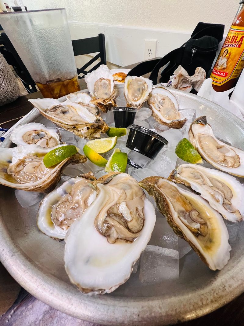Los Tortugo's Seafood Market in Port Isabel, Cameron County