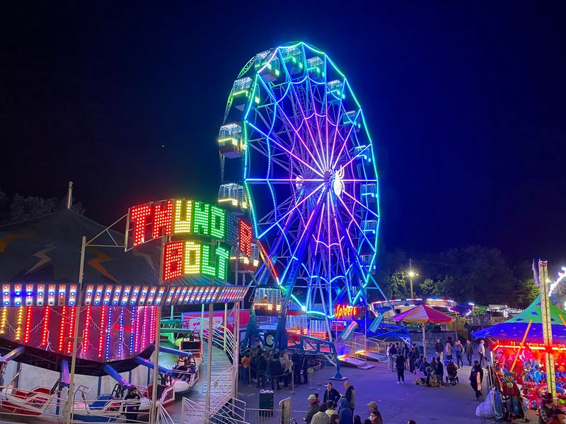 Take a spin on the midway