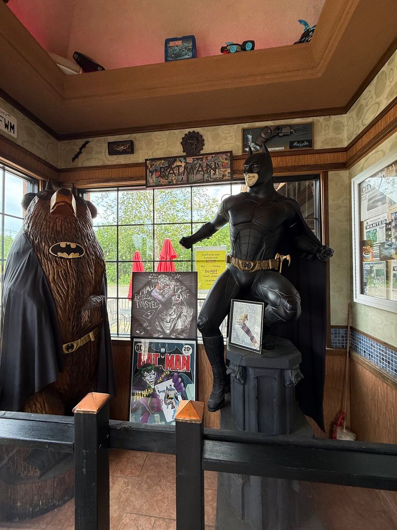 Batman Memorabilia Around Nearly Every Corner