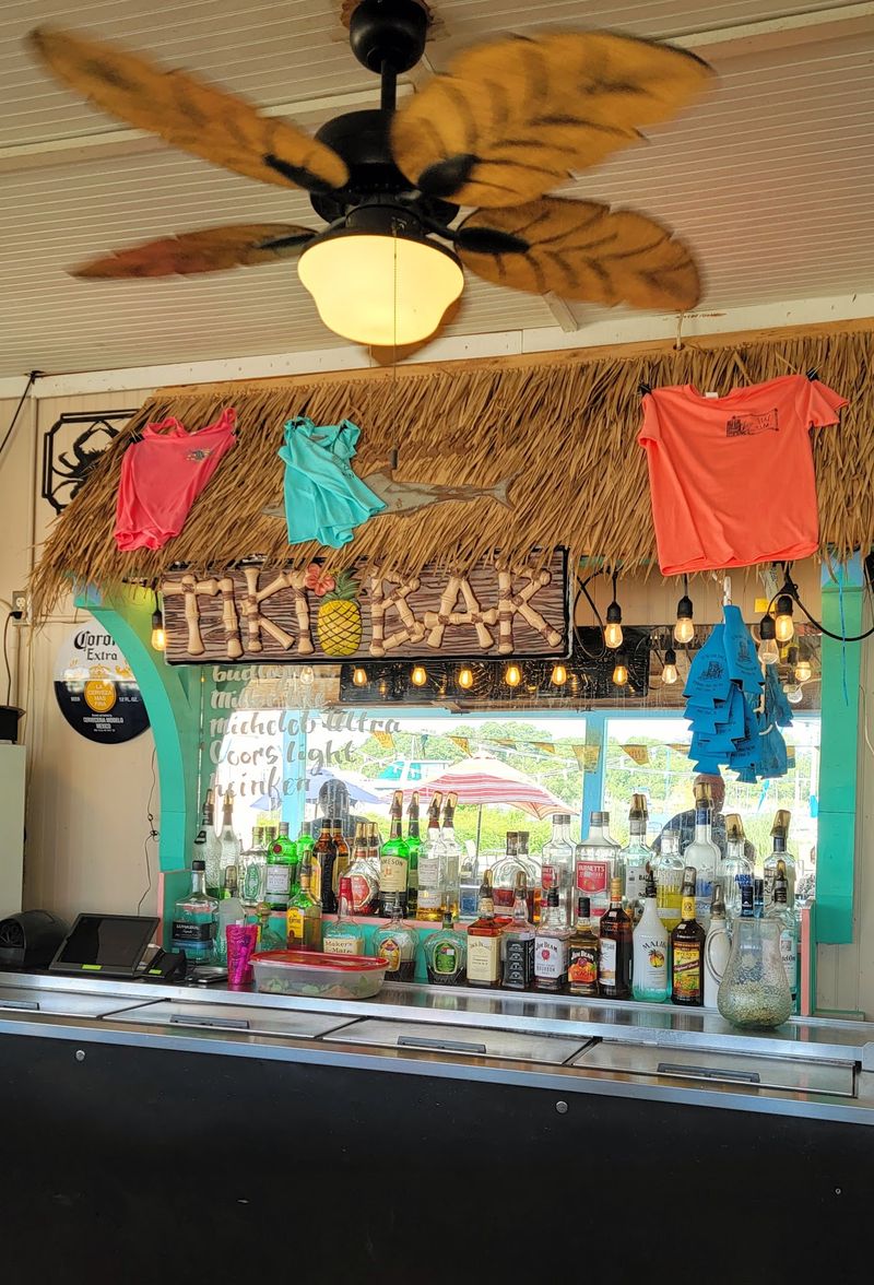 Tiki Bar at Windmill Point - White Stone