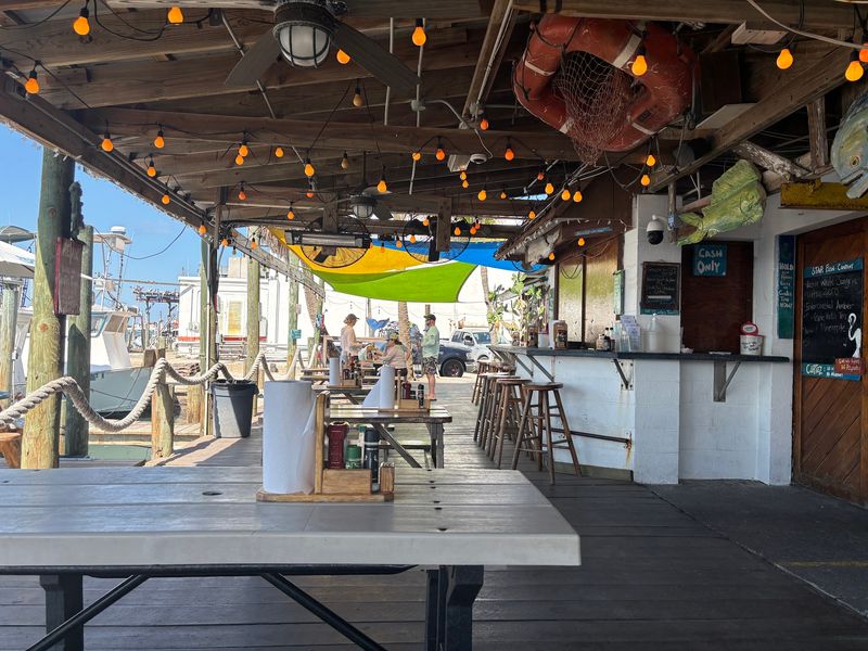 A Dockside Seat With Old Florida Soul