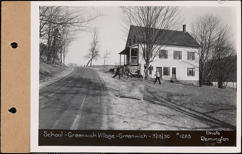 Greenwich Had Roads, Railroads, Farms, and Its Own Community Life