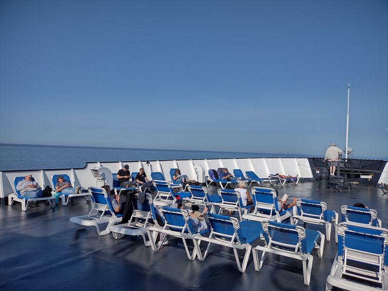 Settle In for the Four-Hour Lake Michigan Crossing