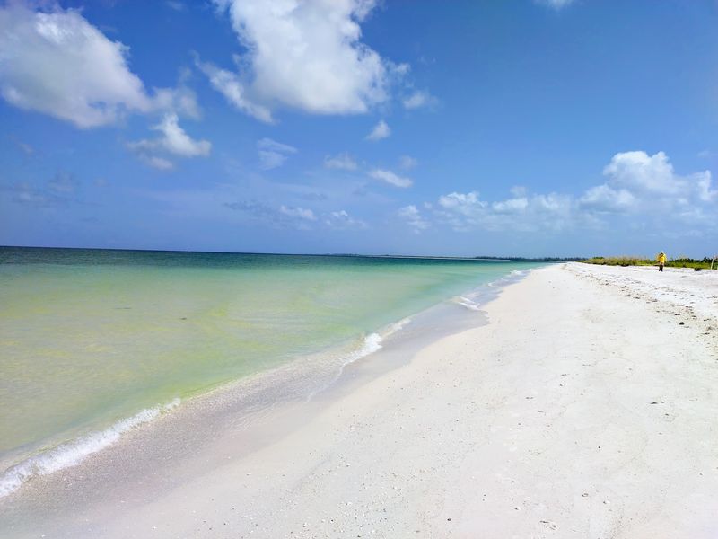 Enjoy a Wide Stretch of Gulf Beach