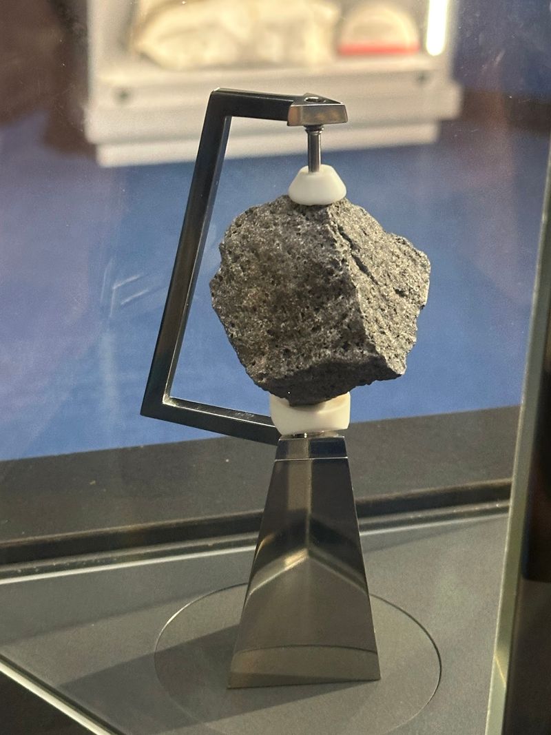 Get Close To An Apollo 11 Moon Rock