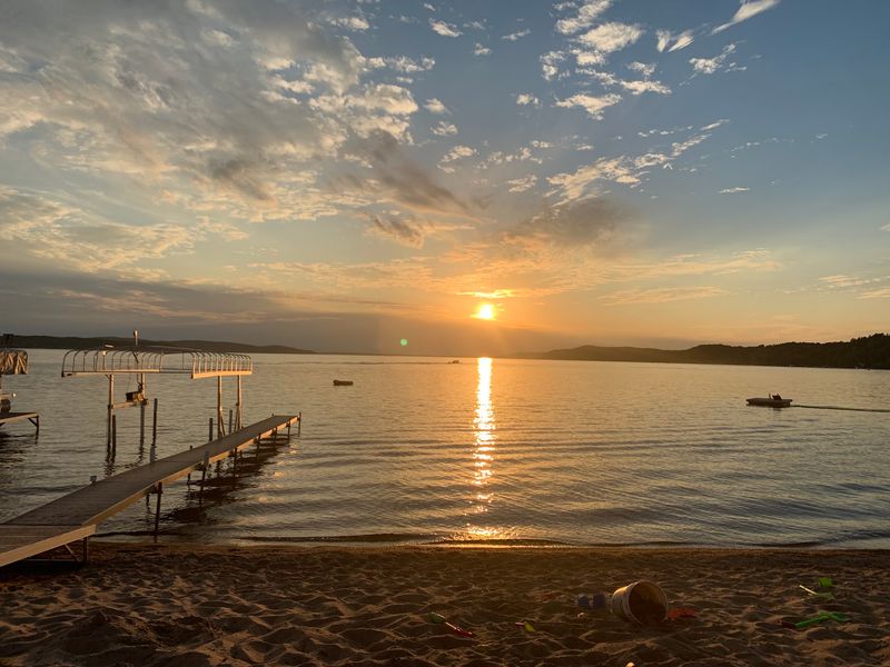 Beulah, Benzie County, Crystal Lake Calm