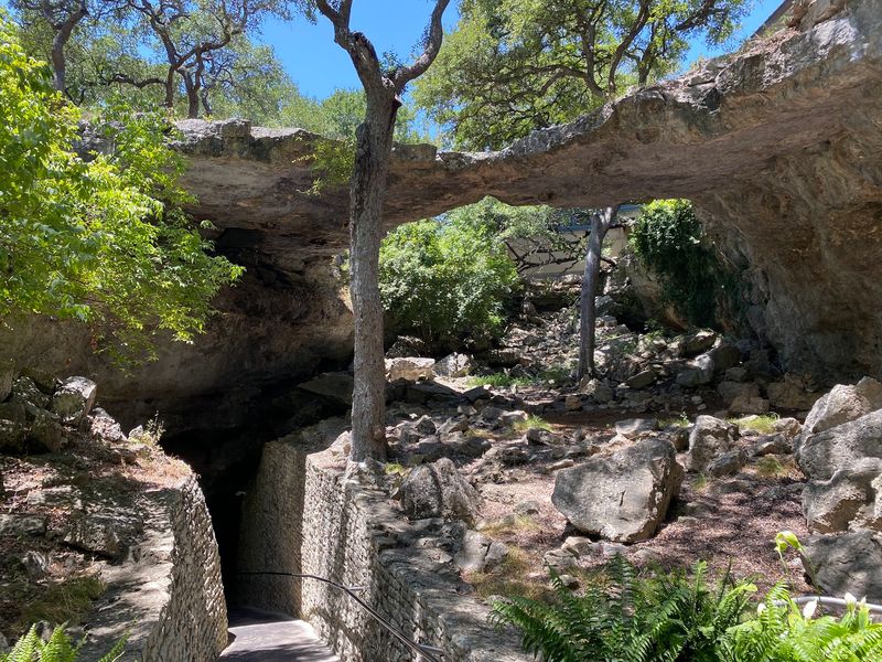 A Stone Bridge Marks the Entrance
