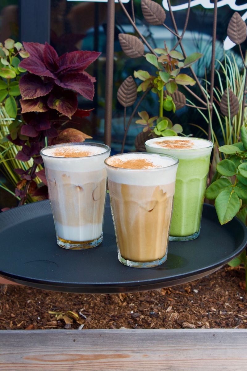Boro Cafe in Wilmington: Pumpkin Spice Latte and Granola Yogurt Bowl