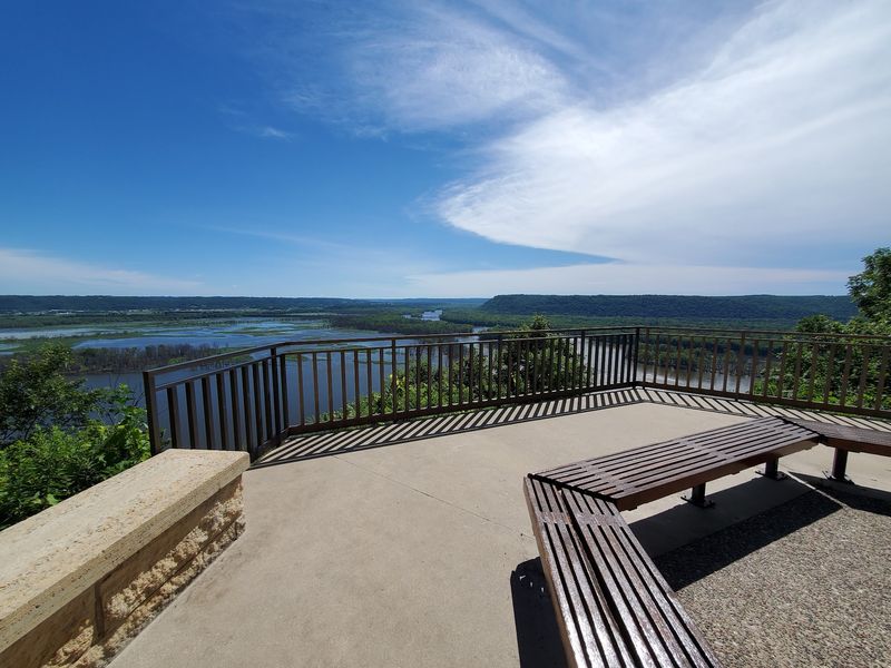Pikes Peak Overlook in McGregor, Clayton County,