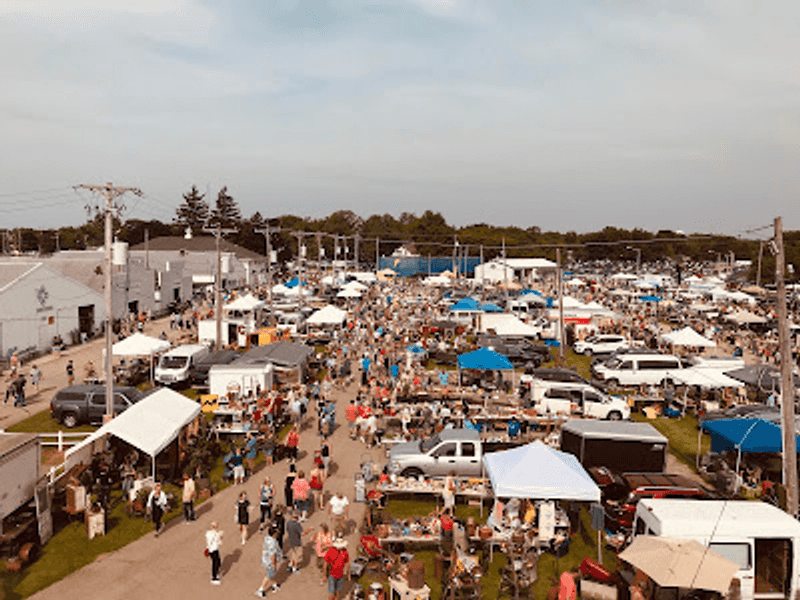 A Sea of Vendors Across the Fairgrounds