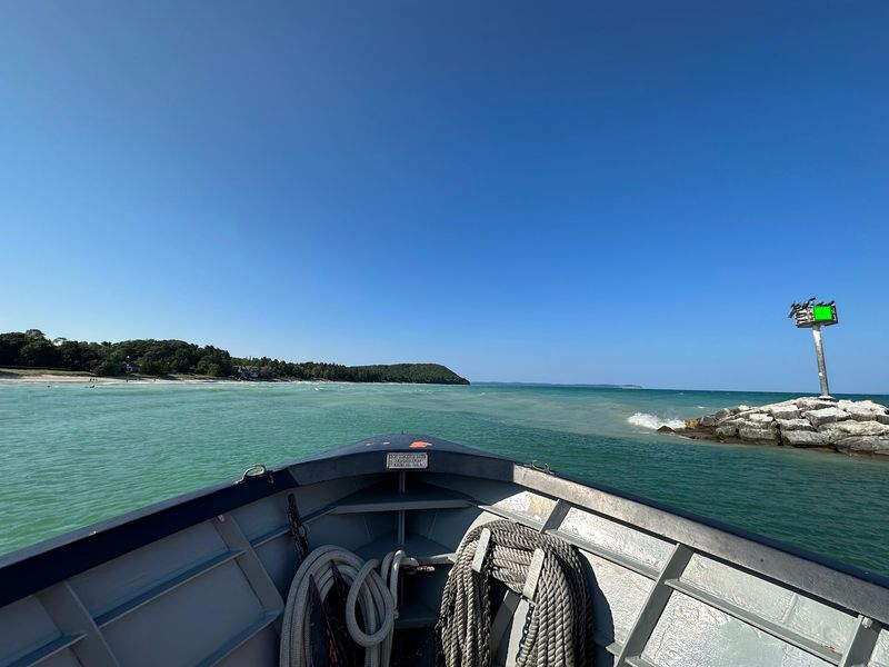 A Ferry Doorway to the Manitou Islands