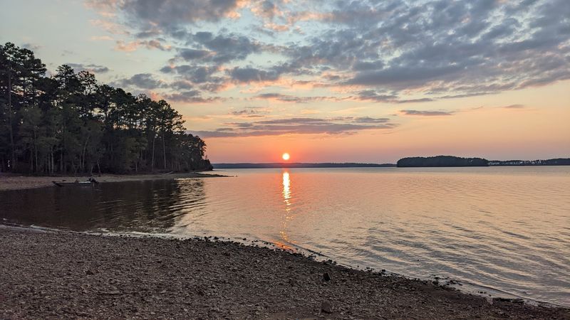 Sunsets That Turn the Campground Quiet