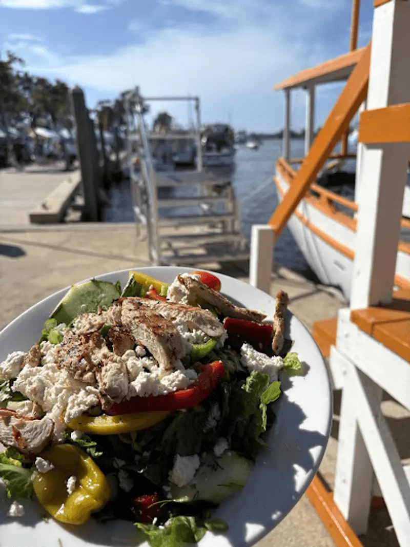 Fresh Gulf Seafood Beside the Sponge Boats