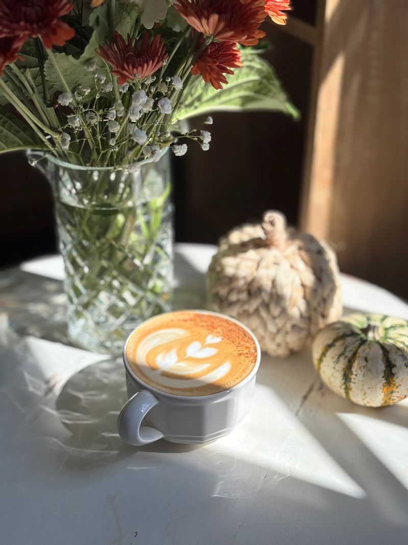 Pumpkin Spice Latte + Seasonal Pastry at 1985 Coffee in Atlantic Beach