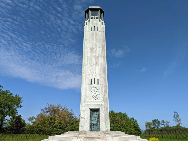 A Marble Tower That Feels Like A Monument