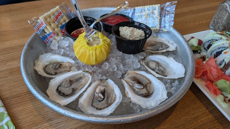 Dollar Oysters During Happy Hour