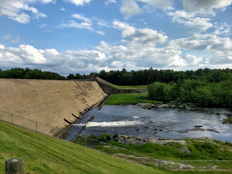Mansfield Hollow State Park in Mansfield, Windham County,