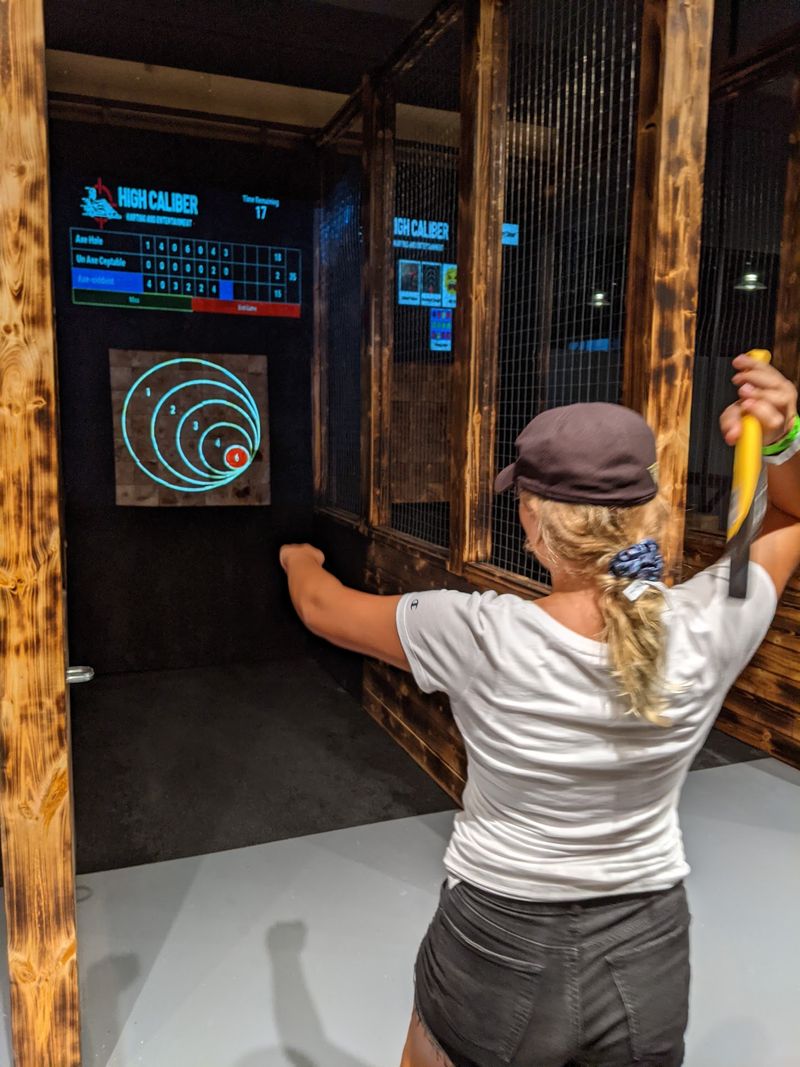 Axe Throwing Adds a Big-Kid Challenge