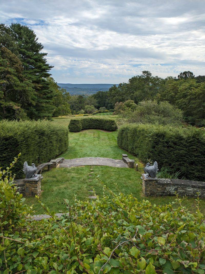 The Gardens Were Designed as Outdoor Rooms