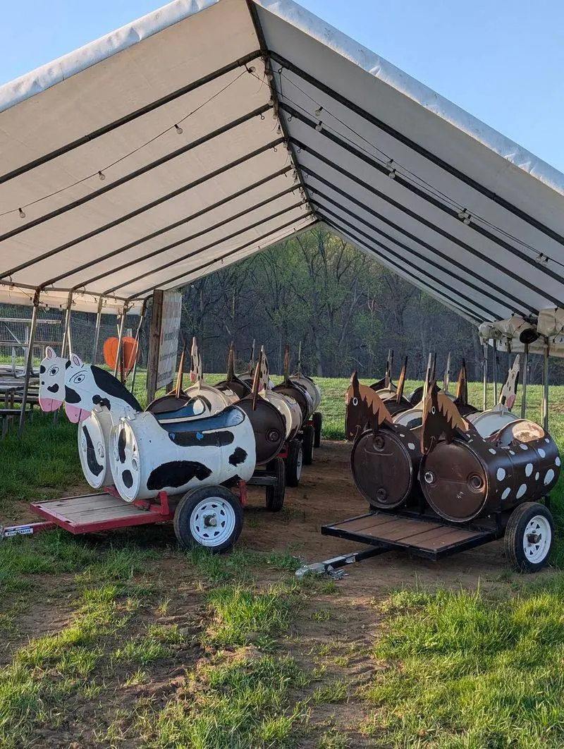 Hay Wagon Rides Bring the Farm Into Motion