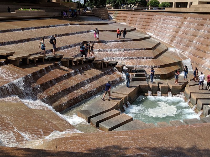 Fort Worth Water Gardens - Logan's Run