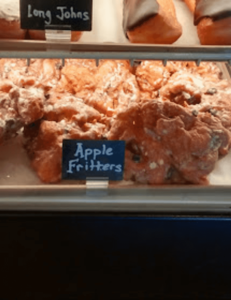 Giant Apple Fritters Built for Sharing