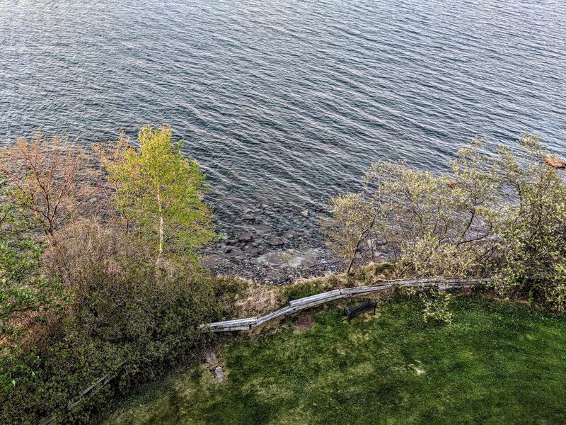 Explore the Rocky Shoreline Below the Cliffs