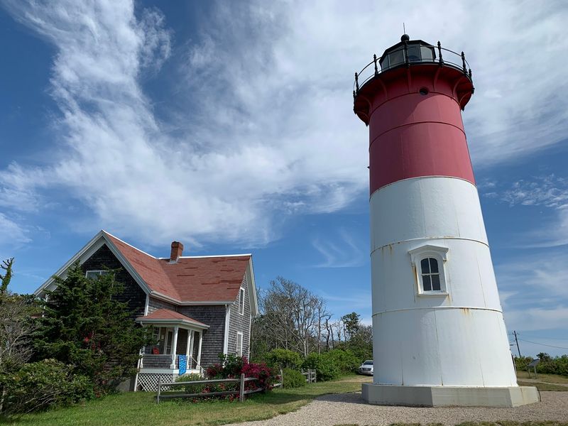 Nauset Light in Eastham, Barnstable County