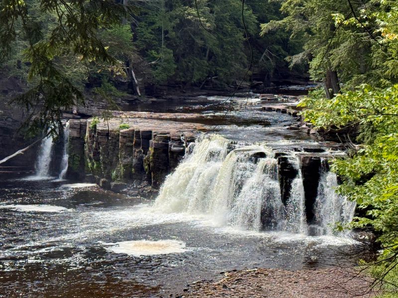 Presque Isle River Waterfalls Loop Trail - Wakefield