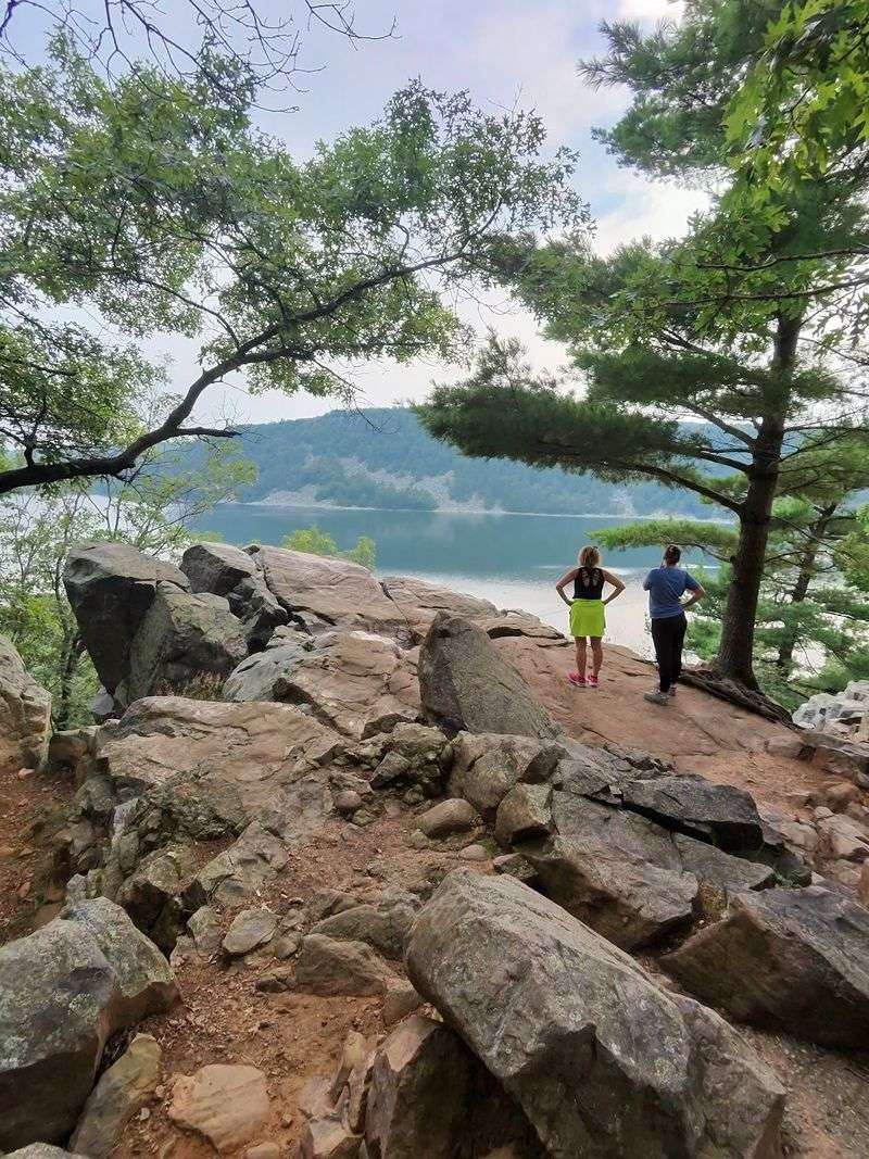 East Bluff Trail at Devil's Lake State Park, Baraboo, Sauk County