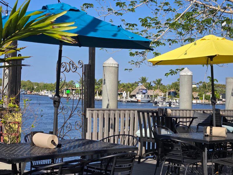 Outdoor Dining Puts You Right Beside The Water