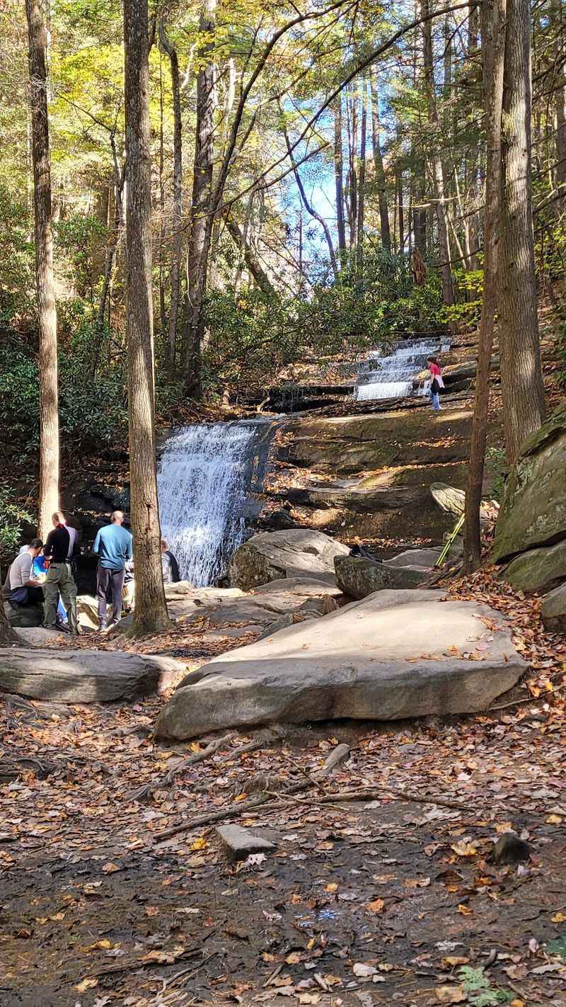 Long Creek Falls Trail, Blue Ridge, Fannin County
