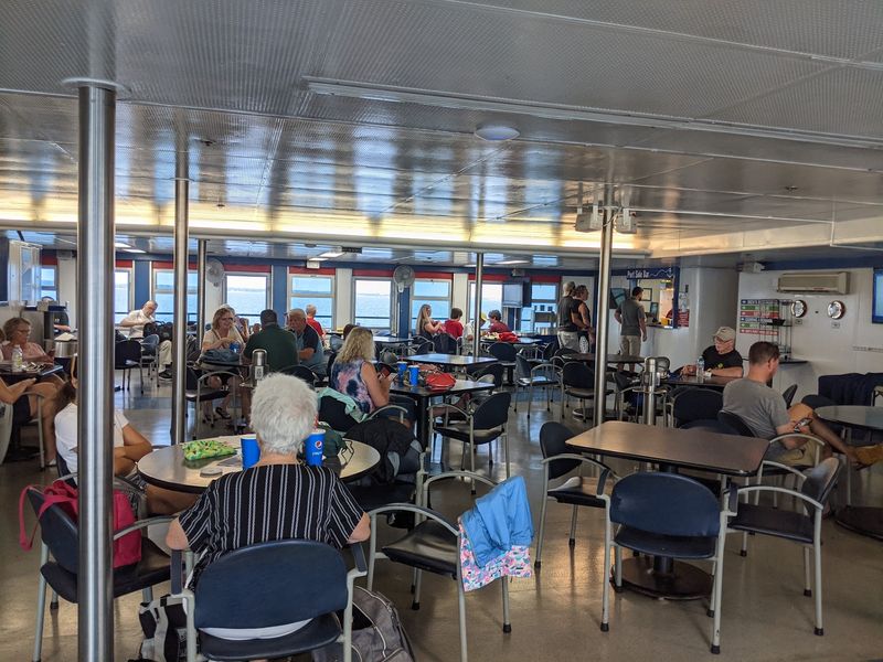 Grab Food, Find a Seat and Enjoy the Lake Views