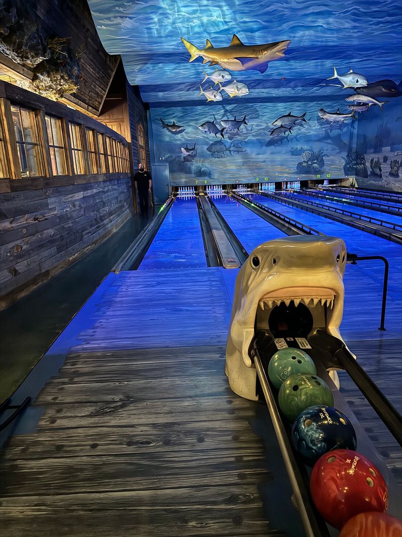 Even The Bowling Balls Fit The Theme