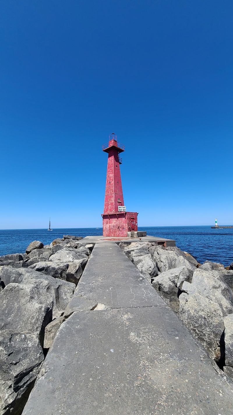Muskegon Lake in Muskegon, Muskegon County