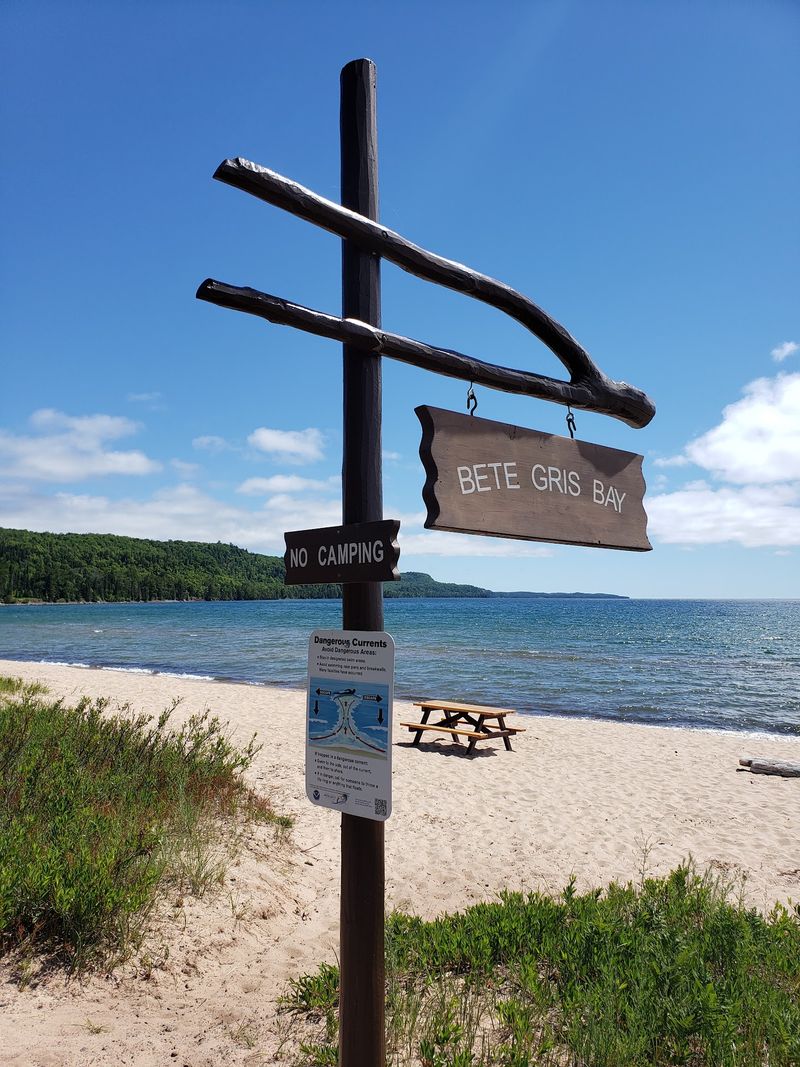 Bete Grise Beach, Grant Township, Keweenaw County,