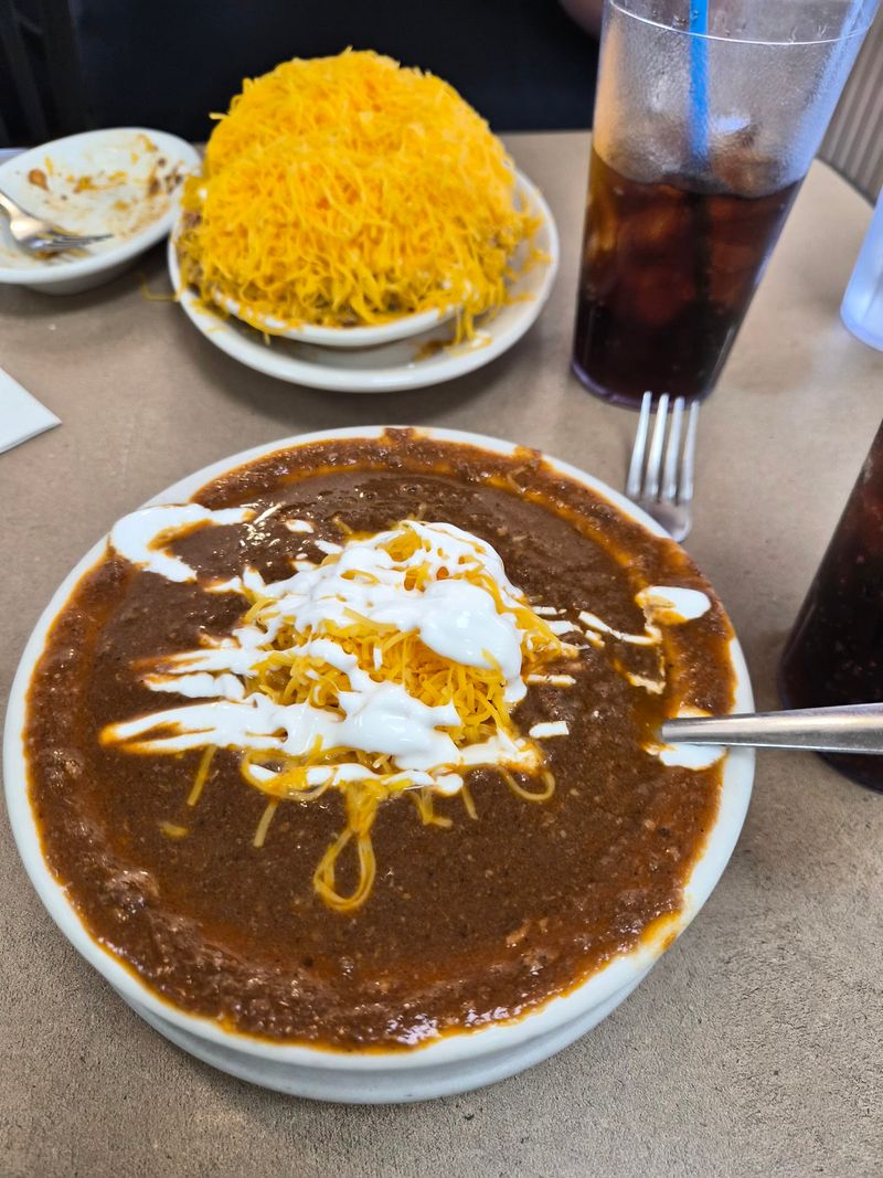 Cheese Piled High Like a Bright Orange Crown