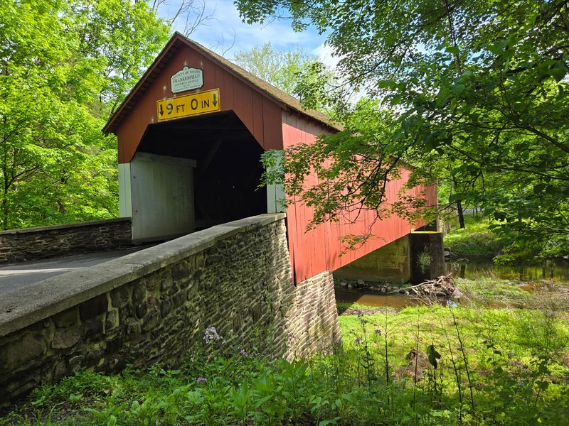 Frankenfield Covered Bridge, Tinicum Township, Bucks County