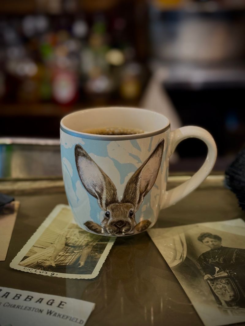 Coffee in a Bunny Mug