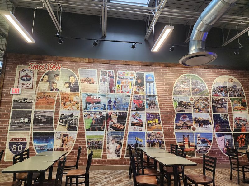 A Diner Room Hidden Inside a Giant Truck Stop