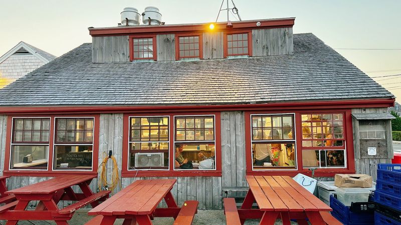 A Classic Cape Cod Clam Shack By The Harbor