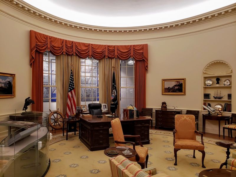 Step Into an Oval Office Replica