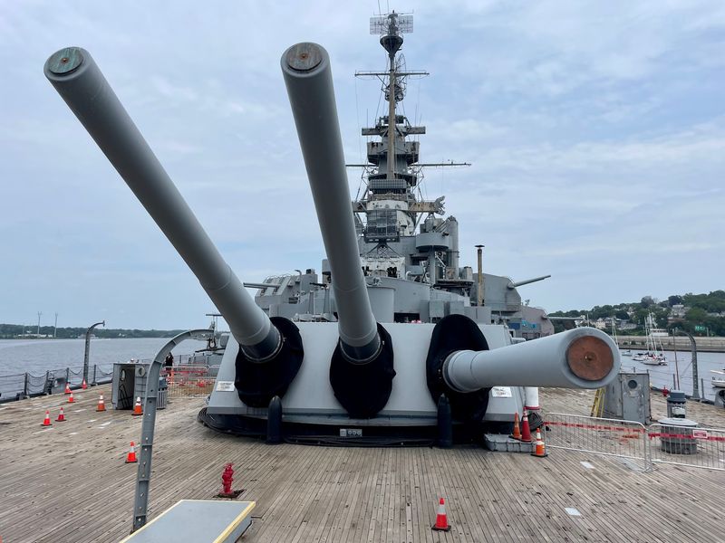 Stand Beneath Big Mamie's Guns
